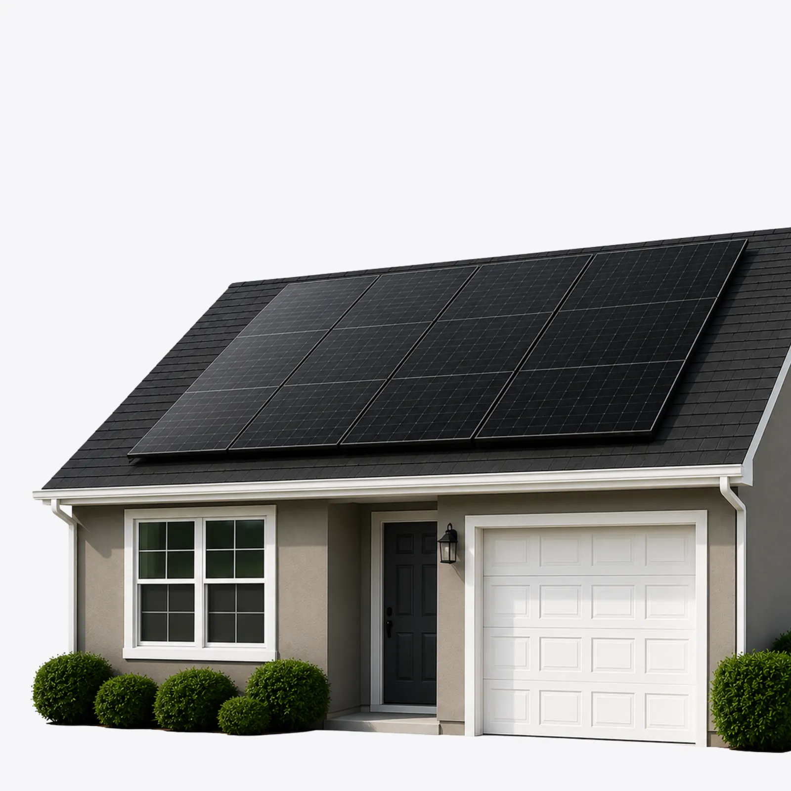 Canadian Solar TopBiHiku6 bifacial panels installed on a dark residential roof